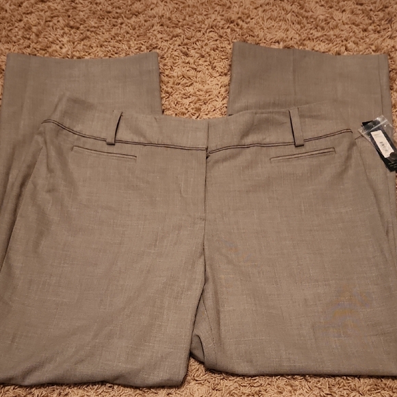 Apt. 9 Pants - NWT Apt. 9 Heather Taupe Trousers Size 16 Short